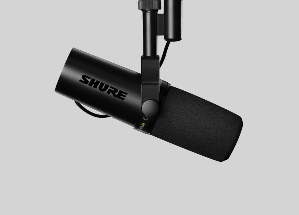 SM7dB - Dynamic Vocal Microphone With Built-in Preamp - Shure USA