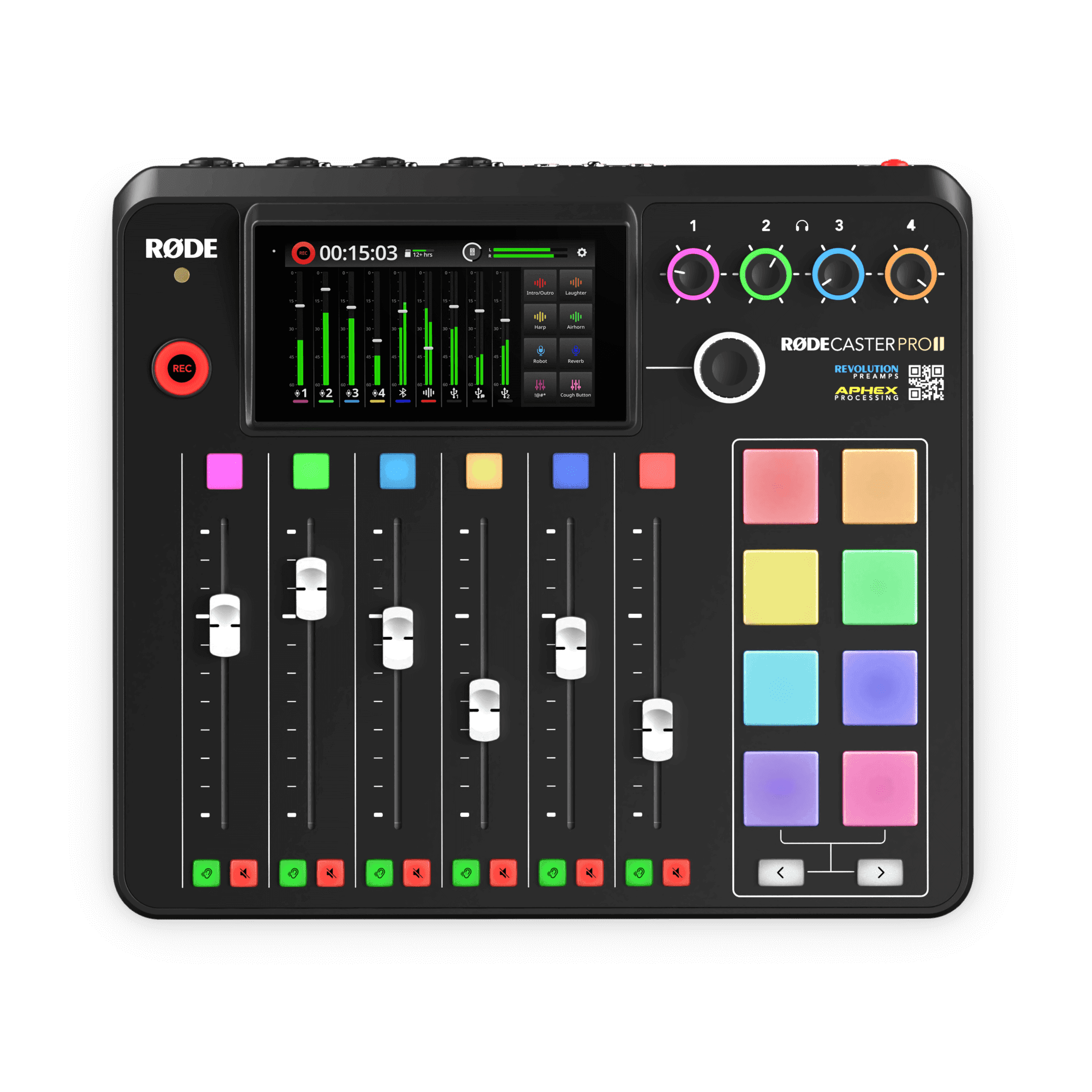 RØDECaster Pro II | Integrated Audio Production Studio | RØDE (US)