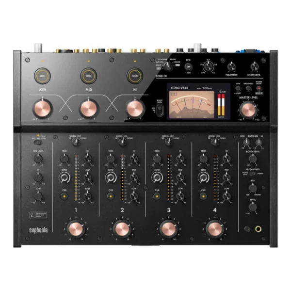 Euphonia Profesyonel 4 Kanal Rotary Mixer