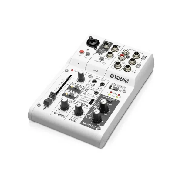 Yamaha AG 03 MK2 3 Kanallı Usb Mikser (Beyaz)