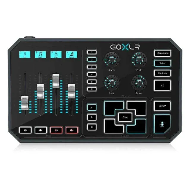 GoXLR 4 Kanallı Online Broadcast Streamer Mikser