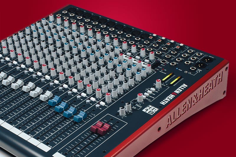 Allen & Heath ZED-12FX 12 Kanal Mikser | InfoMusic